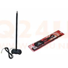Wifi antenne, 2.4g, 15 dbi, op voet met kabel