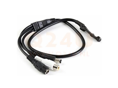 Externe micro microfoon voor CCTV camera's,.