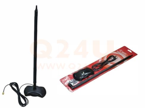 Wifi antenne, 2.4g, 15 dbi, op voet met kabel